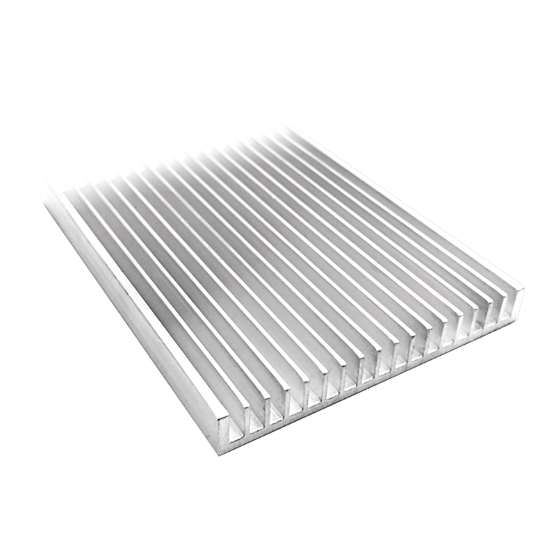 Aluminium Extrusion - Ultra İnce 75x10mm Alüminyum Soğutucu Yüksek