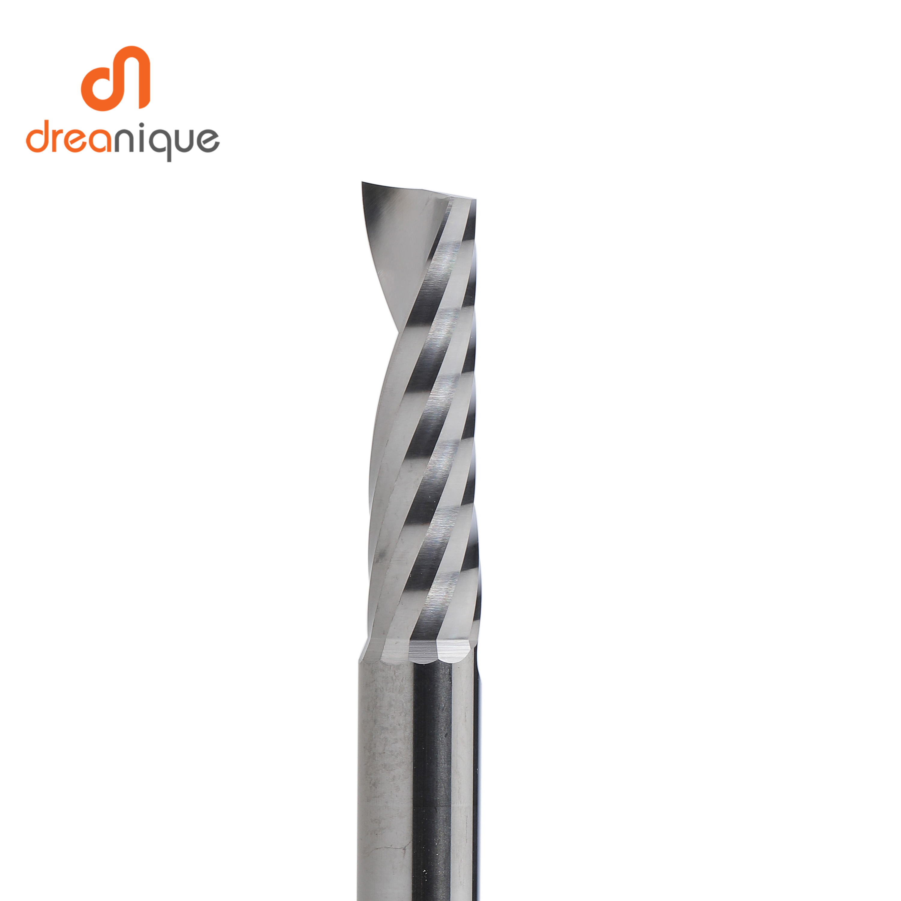 End Mill Set - 1 adet AAAAA tek flüt spiral