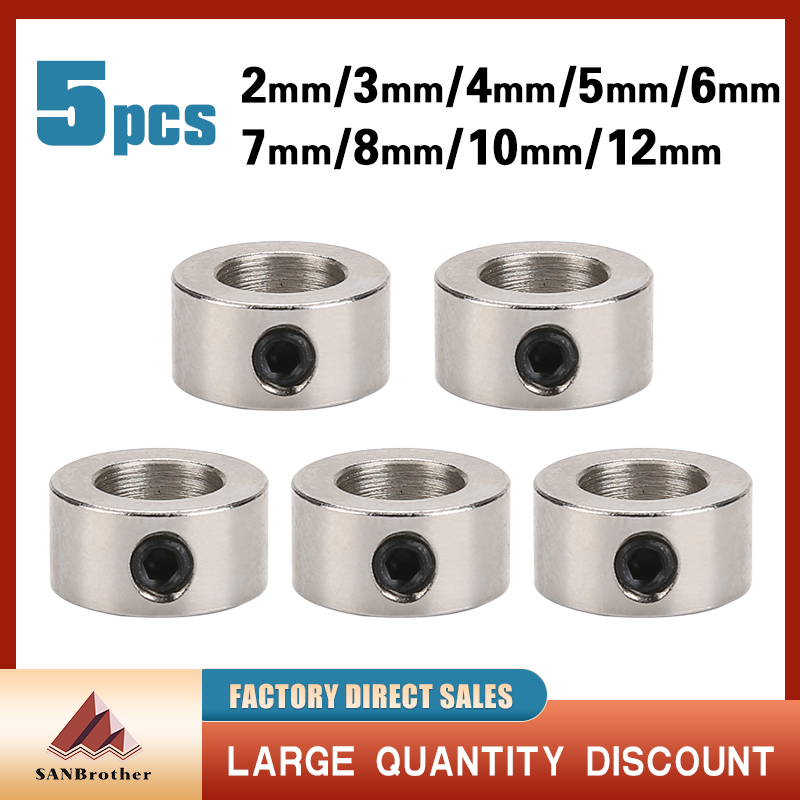 Lead Screw 8Mm - 5 adet açık kaynak kilit yaka