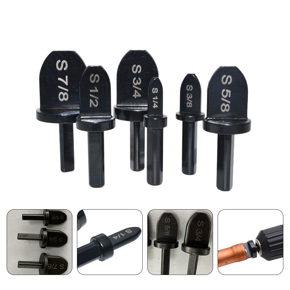 Drill Bit Set - 6 Adet Bakır Boru Genişletme Ucu