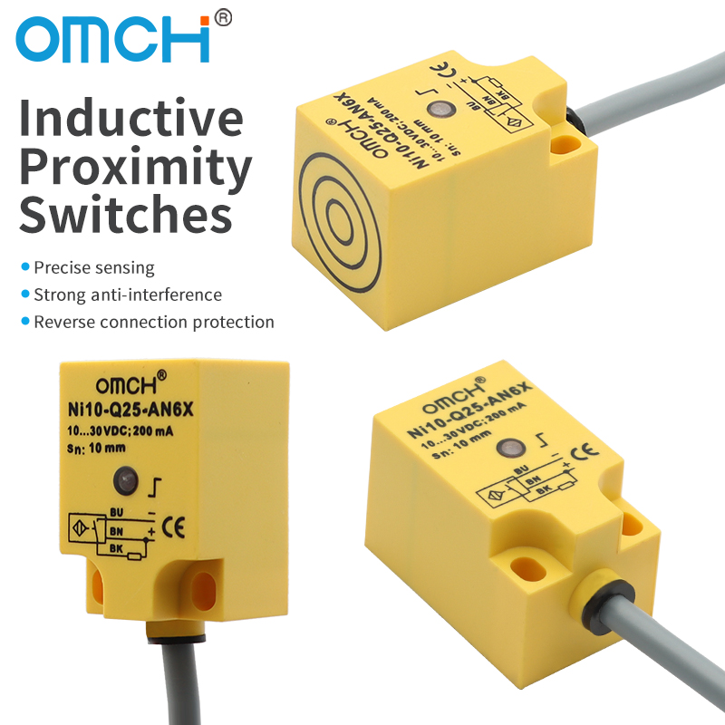 Limit Switch - OMCH Yakınlık Anahtarı Ni5-Q18 Ni10-Q25 Ni15-Q30-AP6X/AN6X
