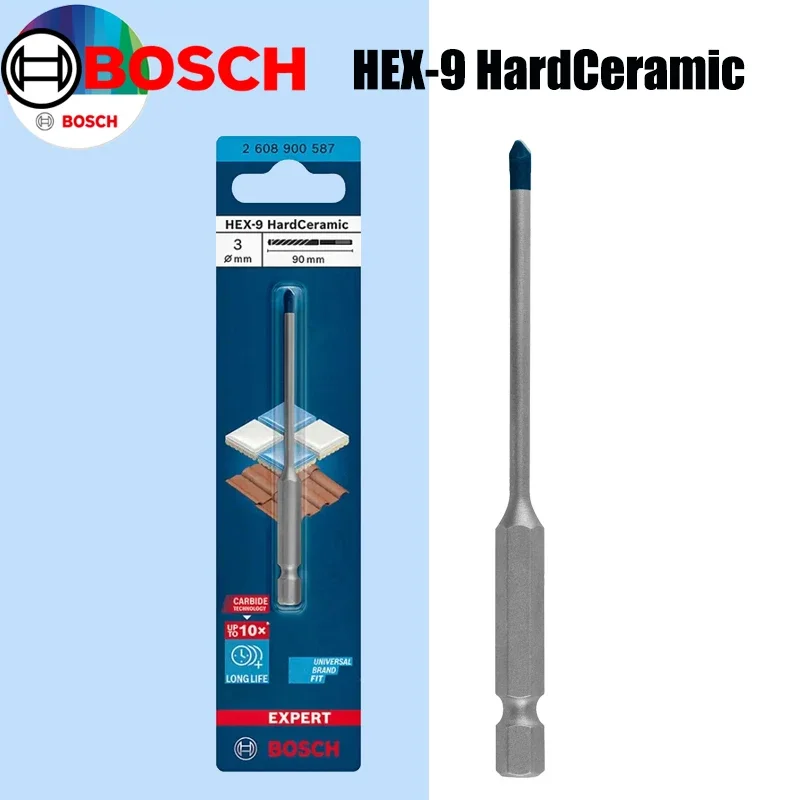 Drill Bit Set - BOSCH Hex-9 Sert Seramik Matkap Uçları
