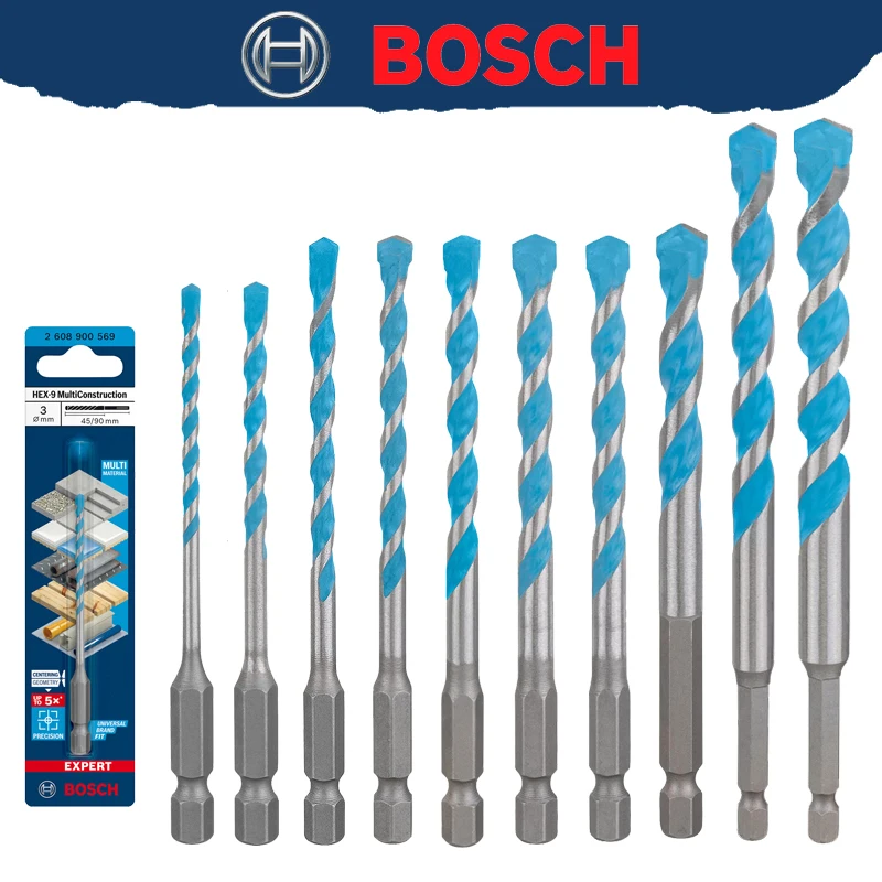 Drill Bit Set - BOSCH EXPERT HEX-9 Çok Amaçlı İnşaat