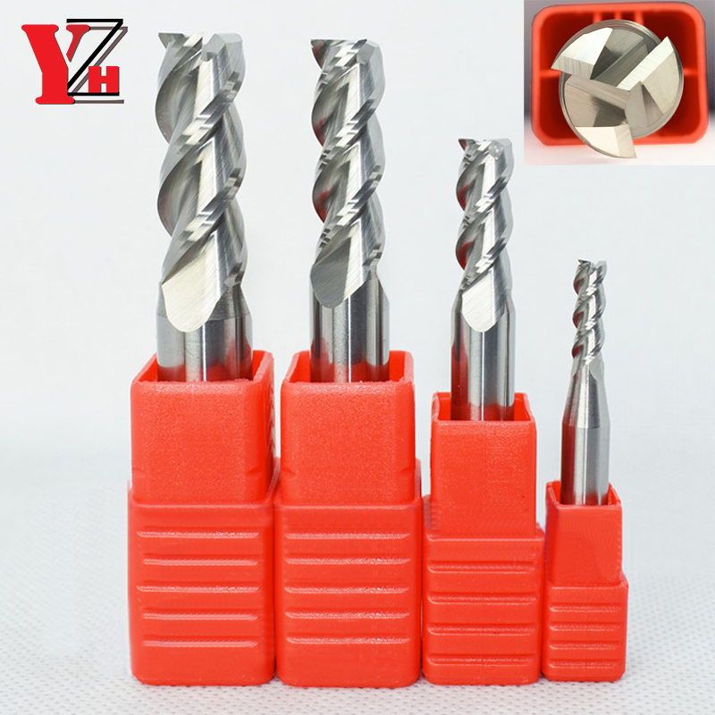 End Mill - YZH HRC60 Parmak Freze Çapı 1.05mm