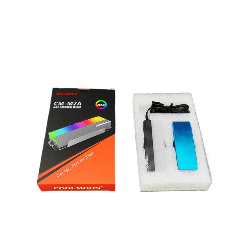 Aluminium Extrusion - 5V ARGB M.2 2280 SSD Tam