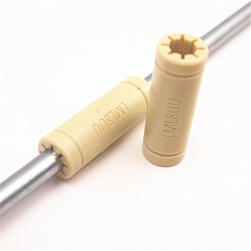 Lm8Uu Bearing - 1 adet Katı Polimer LM8LUU Lineer