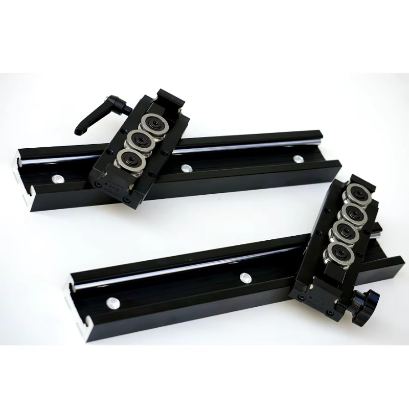 Linear Rail - Oksitlenmiş Siyah Dahili Çift Şaftlı Lineer