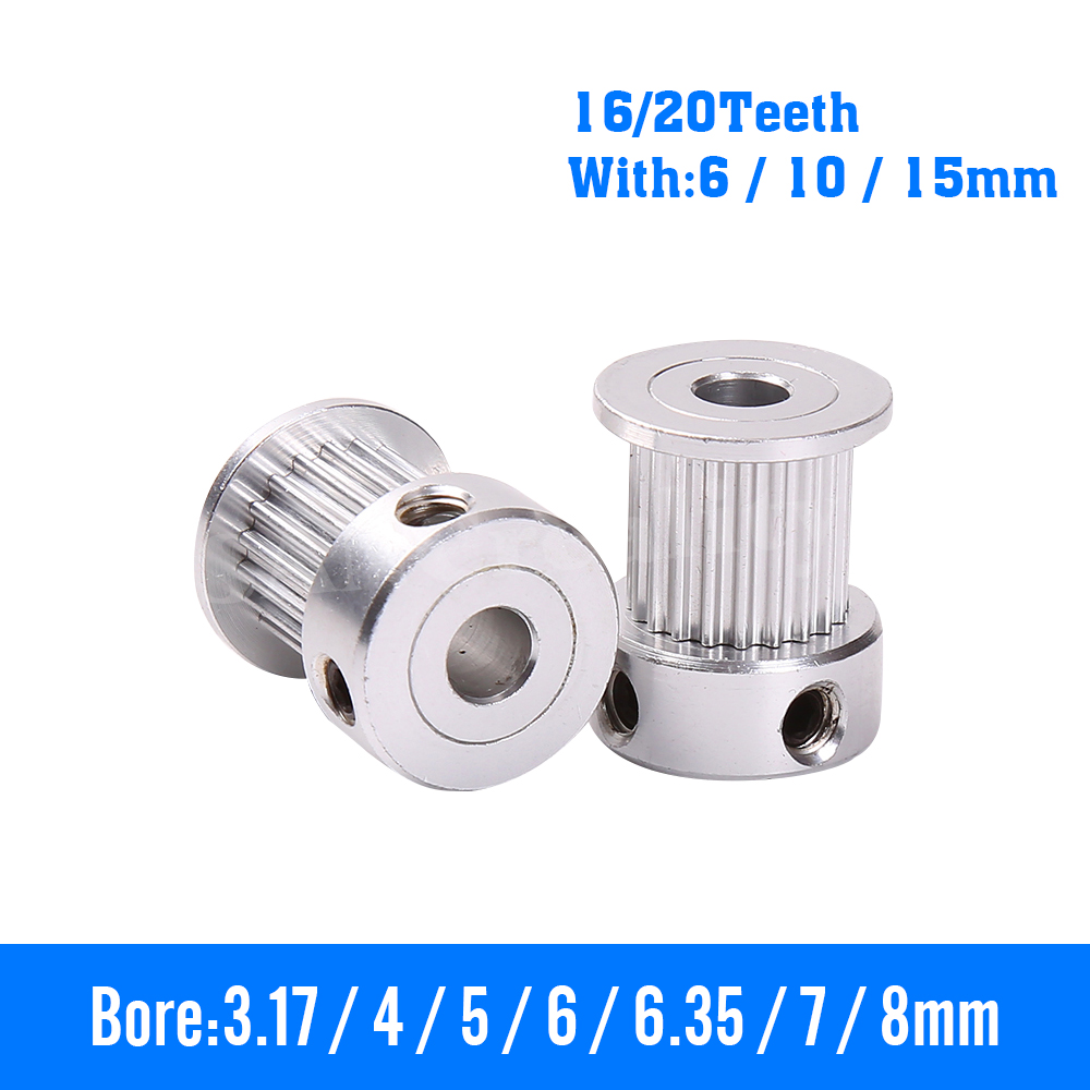 Gt2 Pulley - 16T/20T GT2 3D Yazıcı Parçası zamanlama
