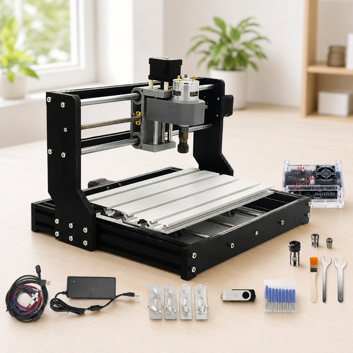 3018 Cnc - 3 Eksenli 3018-PRO CNC Router Mini