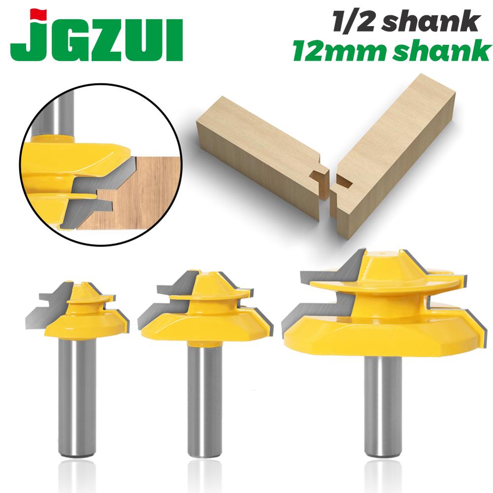 End Mill Set - 12mm 1/2' Shank Miter 45 Derece