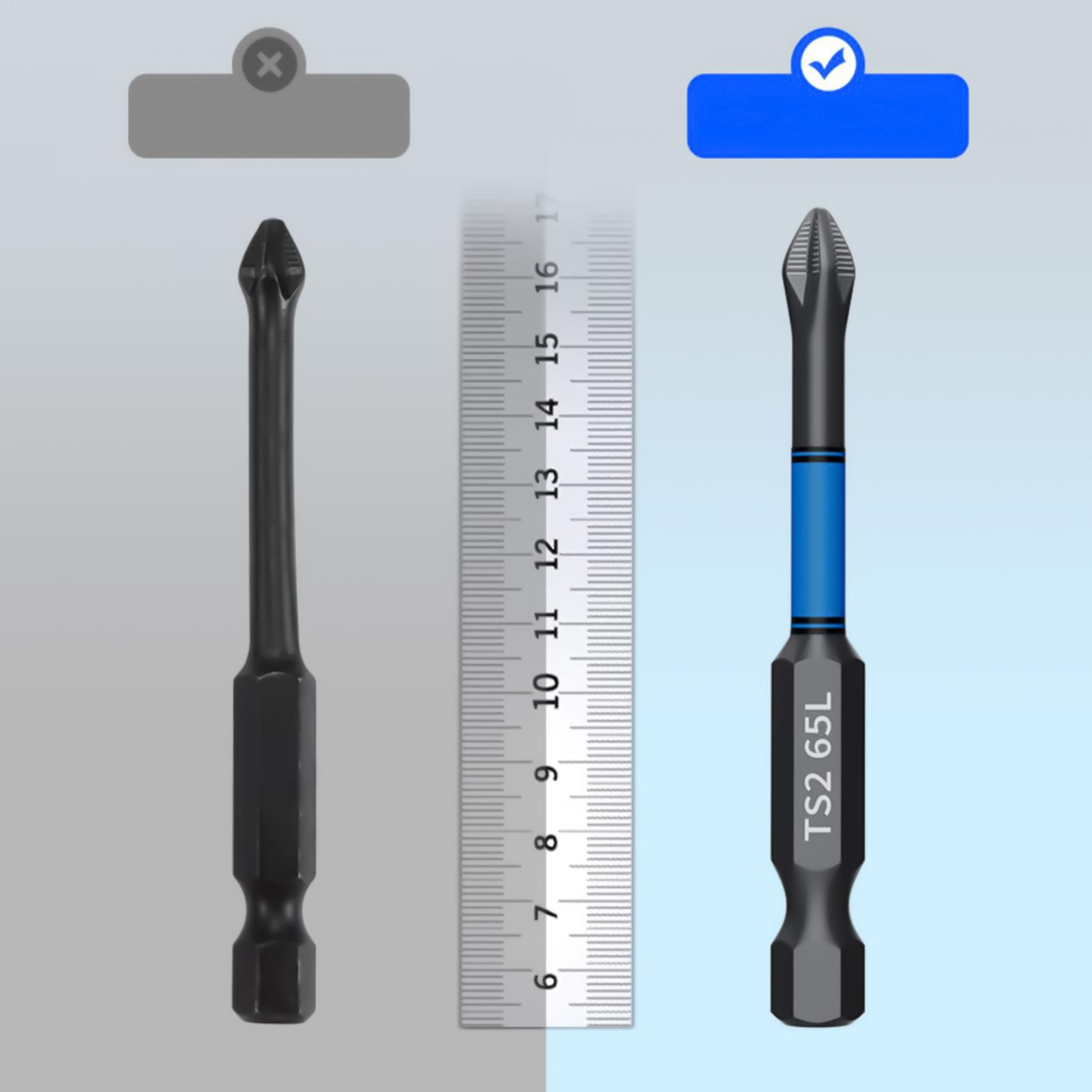 Drill Bit Set - Matkap Tornavida Ucu Seti 6 Parçalı
