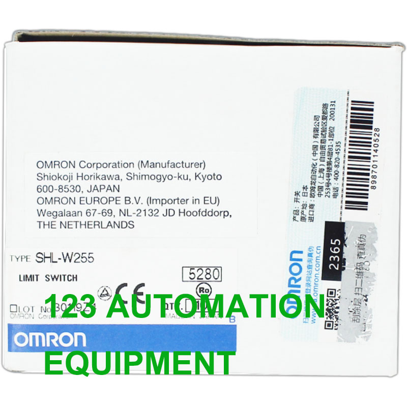 Limit Switch - Orijinal OMRON SHL-W55 SHL-W155 SHL-W255 SHL-W355