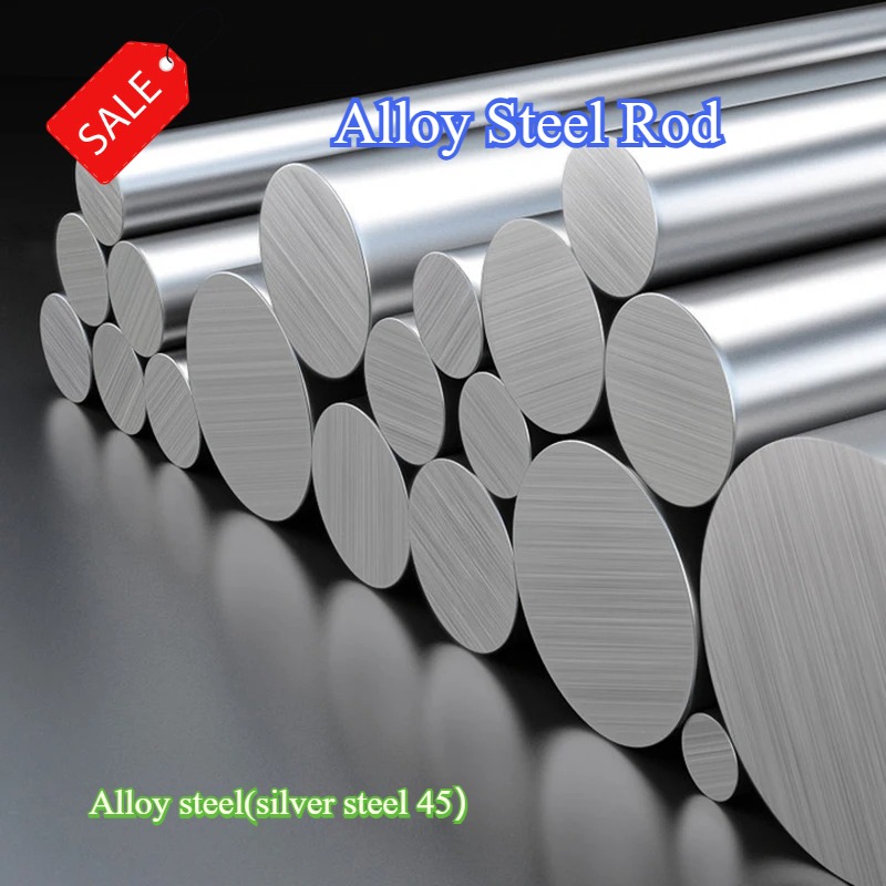 Linear Rod 8Mm - Alaşımlı Çelik Çubuk Gümüş Çelik Çubuk