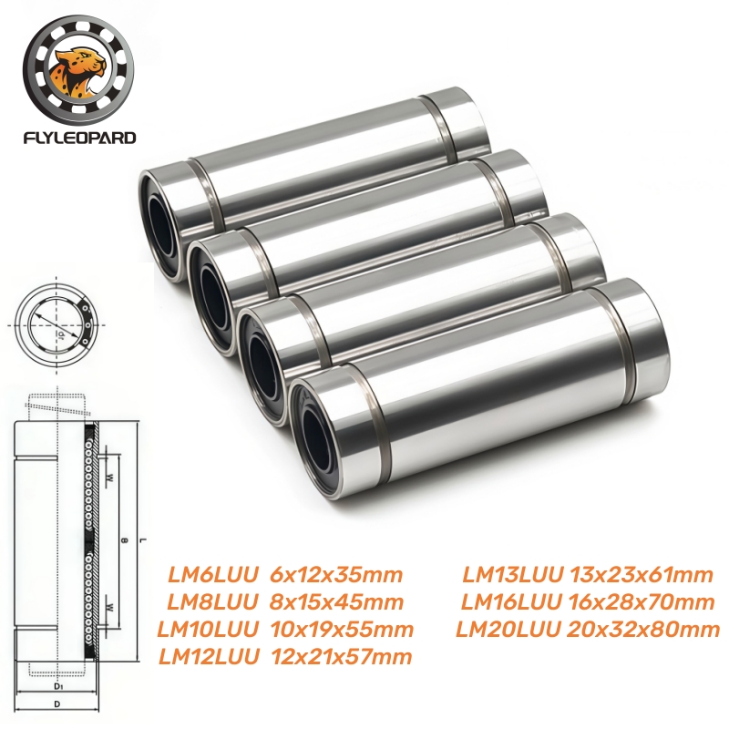 1 adet LM3UU LM4UU LM6UU LM8UU - Lm8Uu Bearing incelemesi ve fiyatı