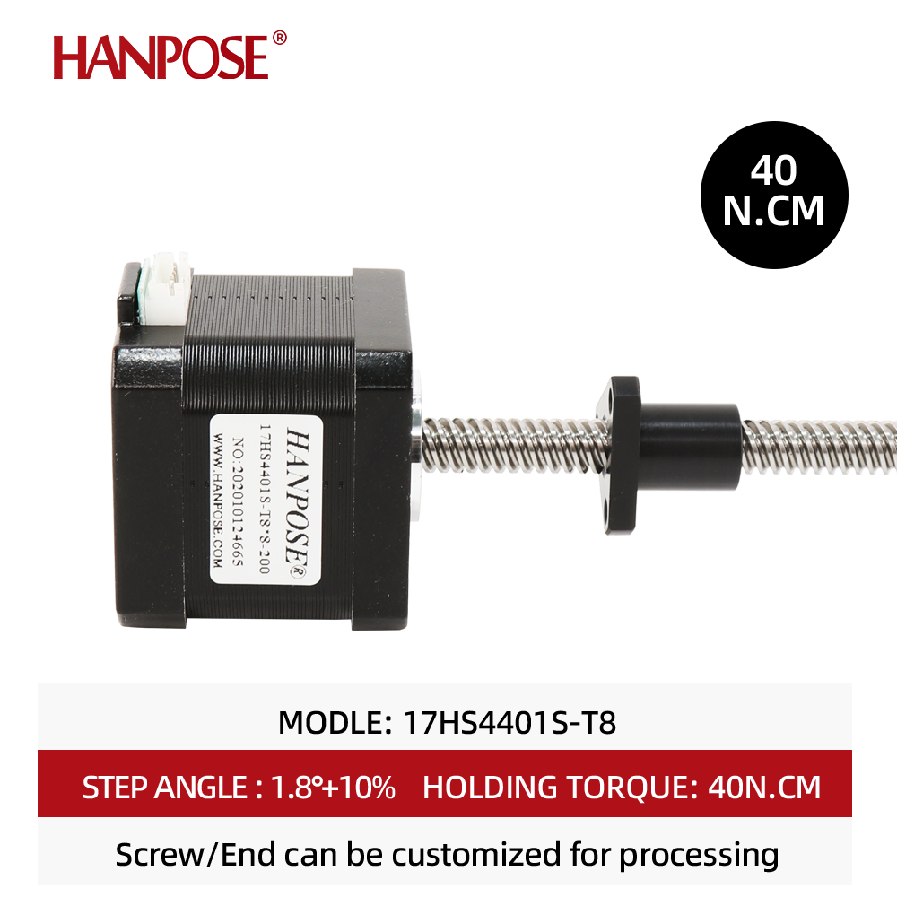 Nema17 Step Motor 17HS4401S-T8 - Lead Screw 8Mm incelemesi ve fiyatı