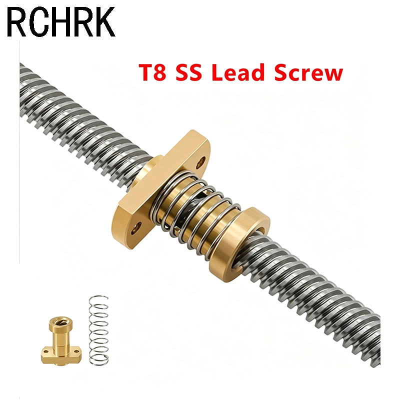 T8 SS Vidalı Mil, Geri Tepmesi - Lead Screw 8Mm incelemesi ve fiyatı