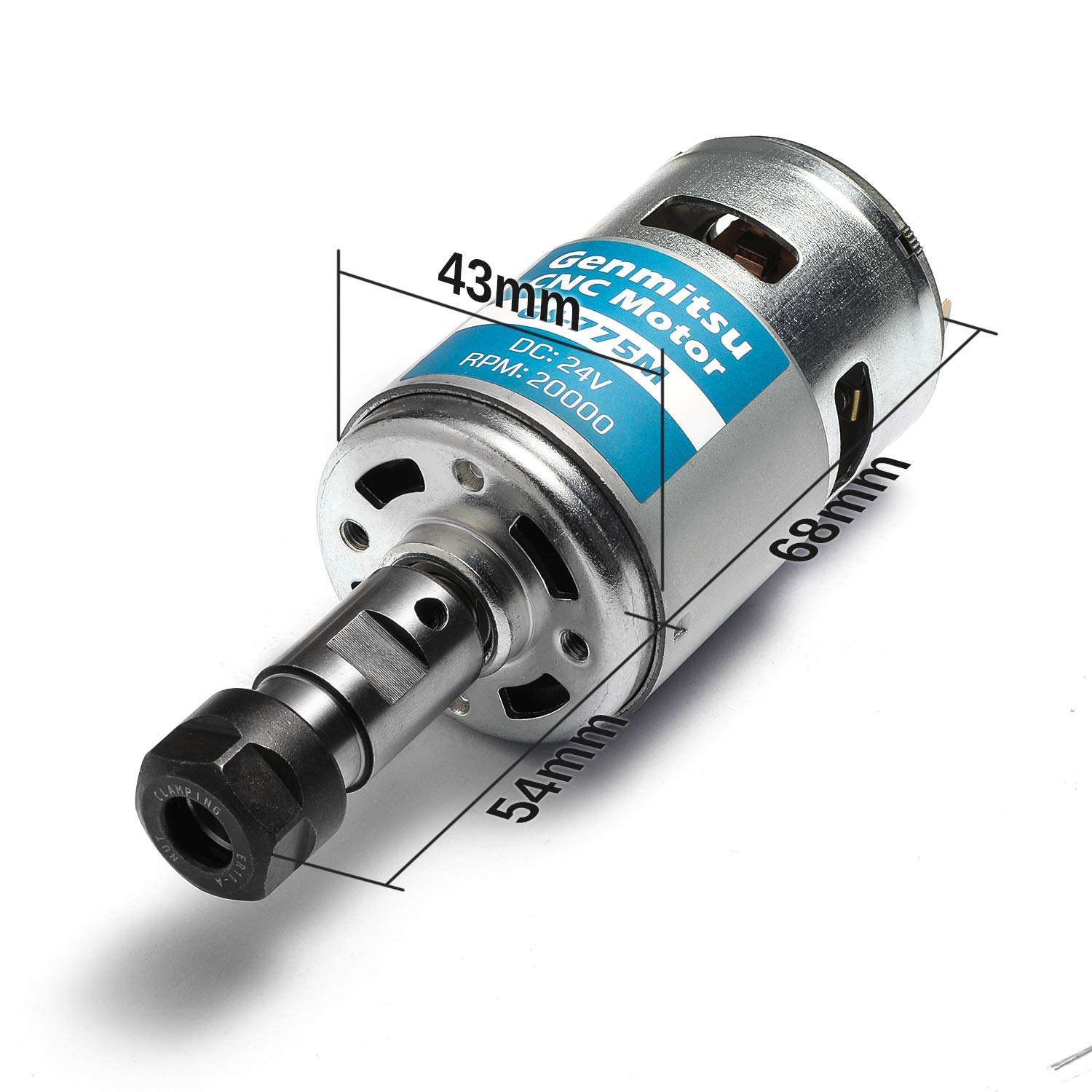 GenGS-775M 20000 775 RPM elekt - 3018 Cnc incelemesi ve fiyatı