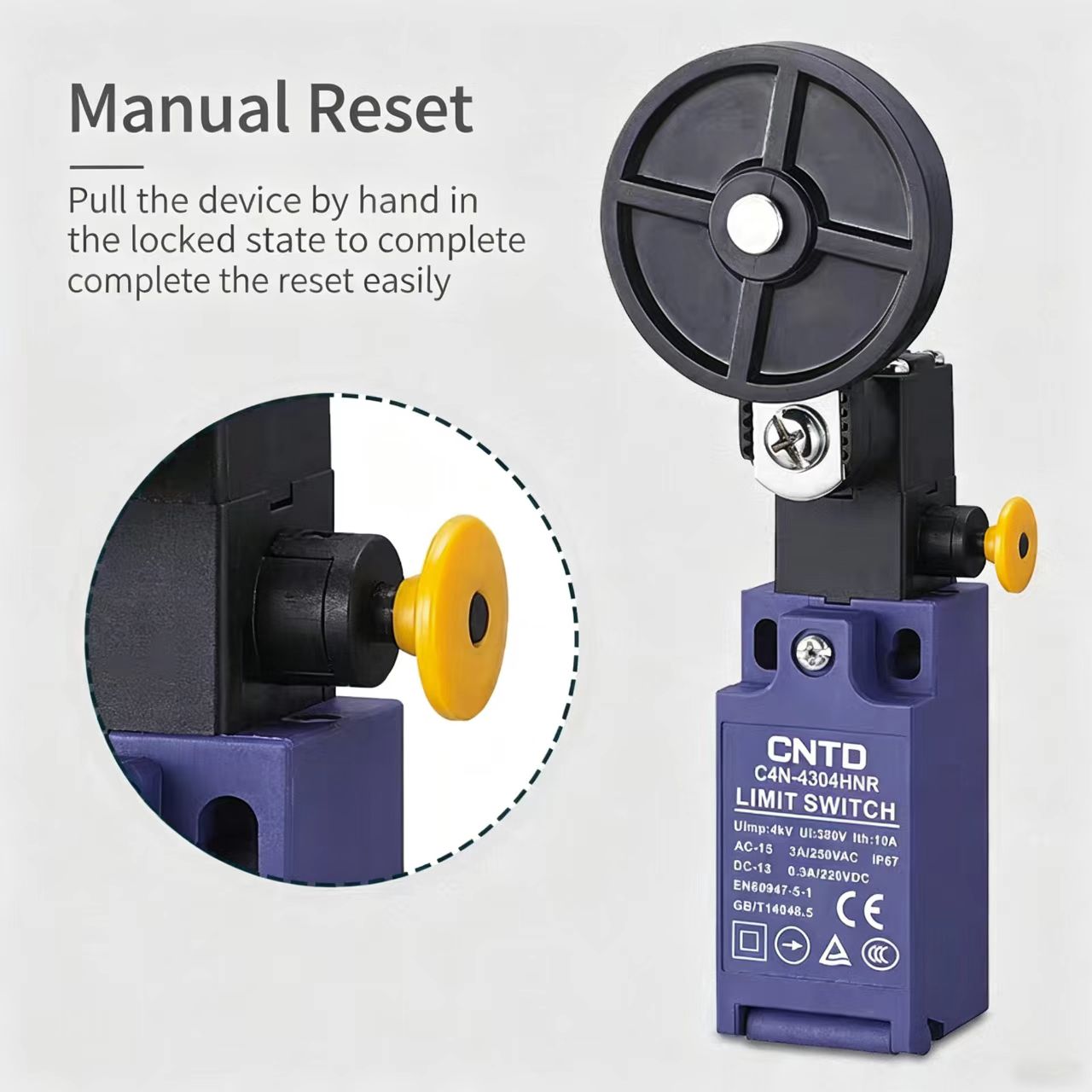 CNTD C4N-4308HNR C4N-4A2HR CNC - Limit Switch incelemesi ve fiyatı