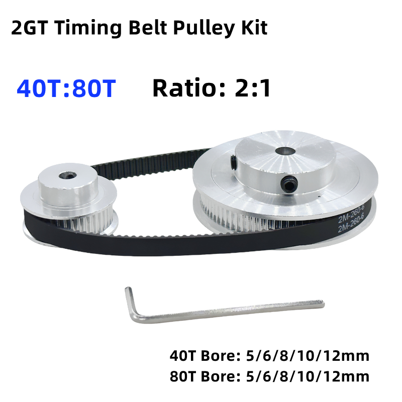 2GT 2M 80 Dişli 40T GT2 40 Diş - Gt2 Pulley incelemesi ve fiyatı