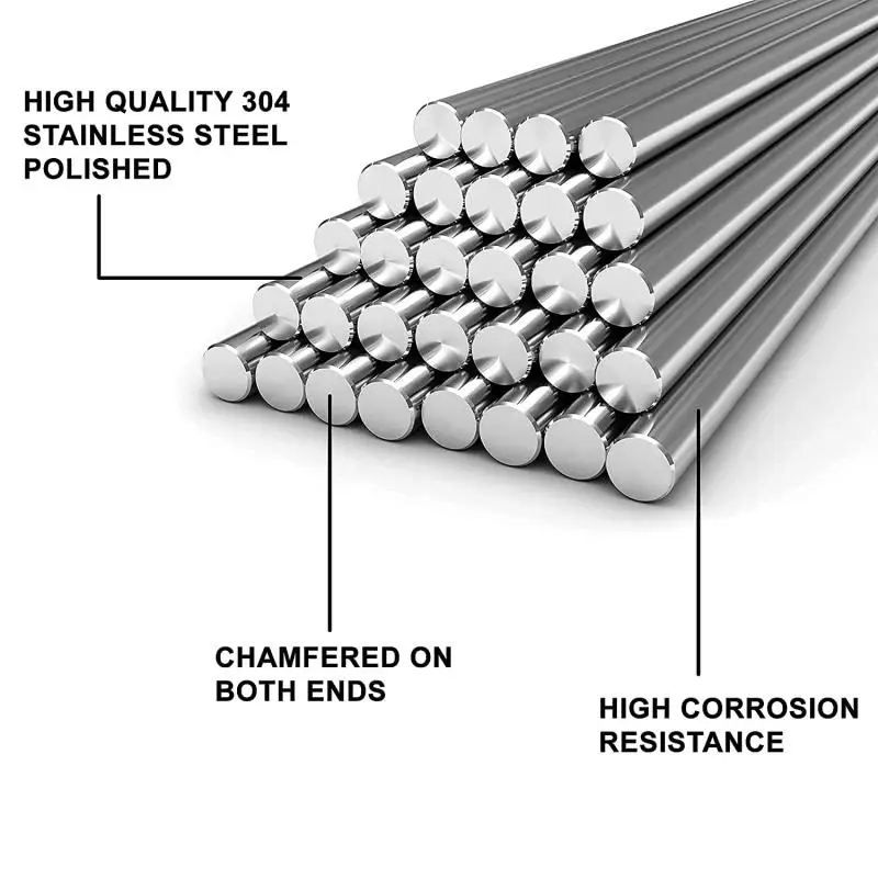 10/25 adet paslanmaz çelik kat - Linear Rod 8Mm incelemesi ve fiyatı