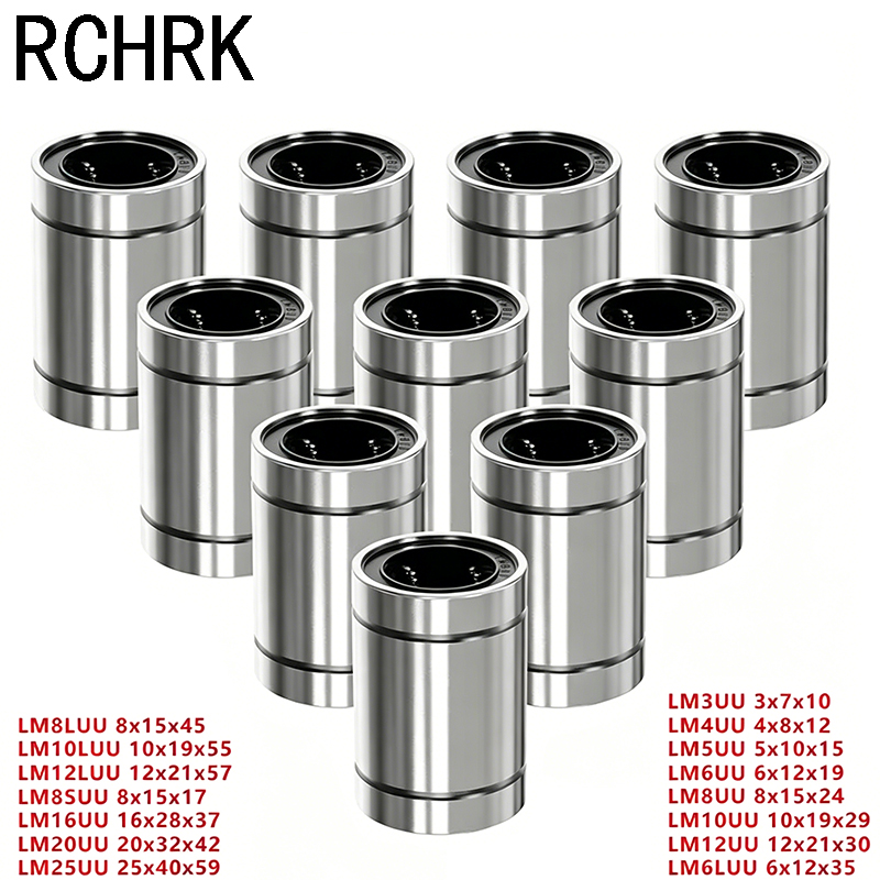 4/10 adet LM8UU LM10UU LM16UU  - Lm8Uu Bearing incelemesi ve fiyatı