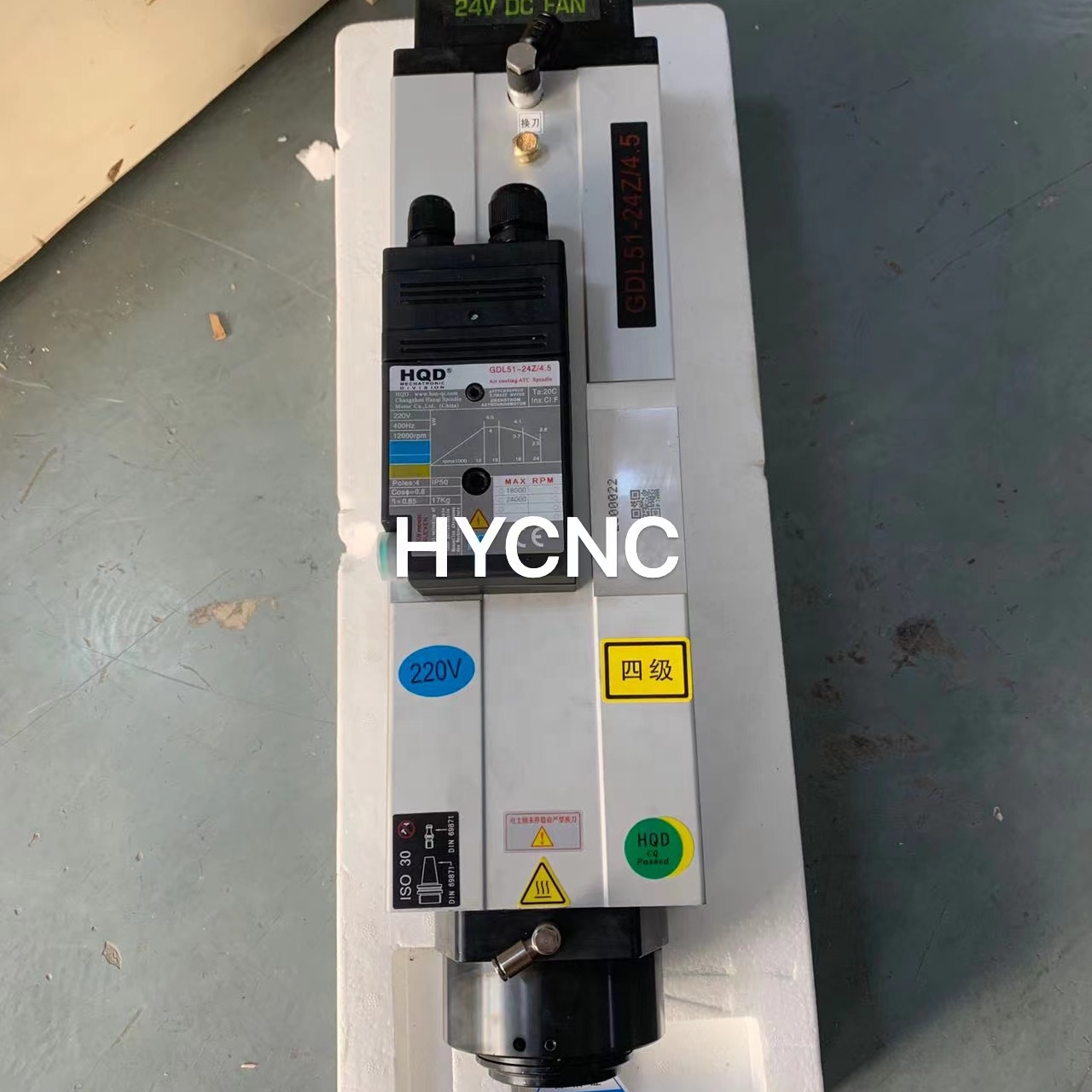 4.5 Kw Atc Spindle Iso30 Motor - Cnc Router incelemesi ve fiyatı