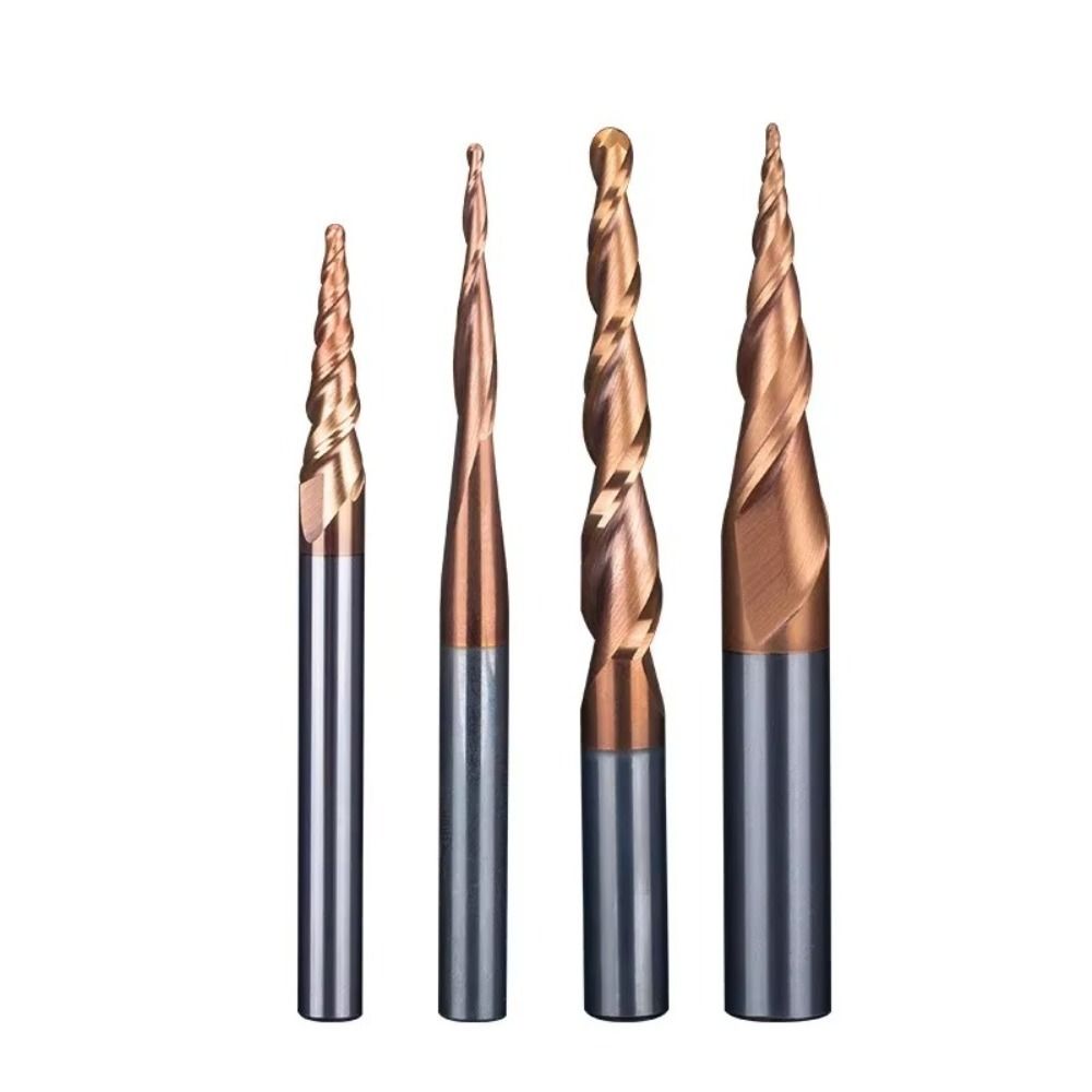 HRC55 Katı Karbür Bilyalı Uçlu - End Mill Set incelemesi ve fiyatı