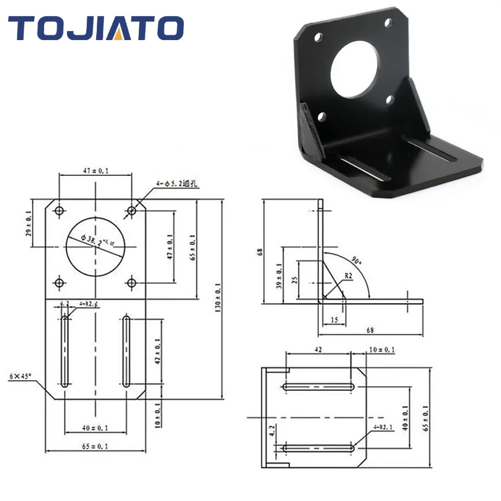 Nema17 Nema23 step Motor monta - Stepper Motor Nema17 incelemesi ve fiyatı