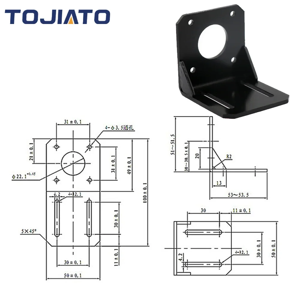 Nema17 Nema23 step Motor monta - Stepper Motor Nema17 incelemesi ve fiyatı