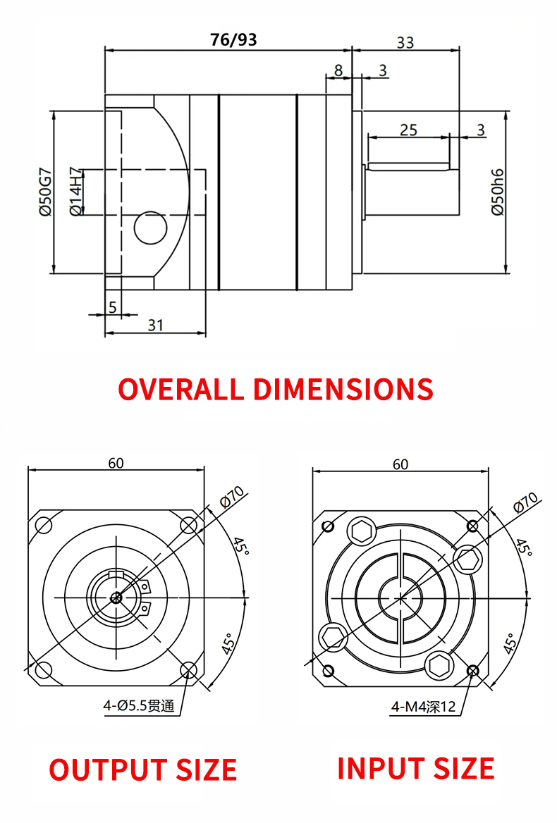 CNC Ekipmanları için AF60 Hass - Nema23 Stepper incelemesi ve fiyatı