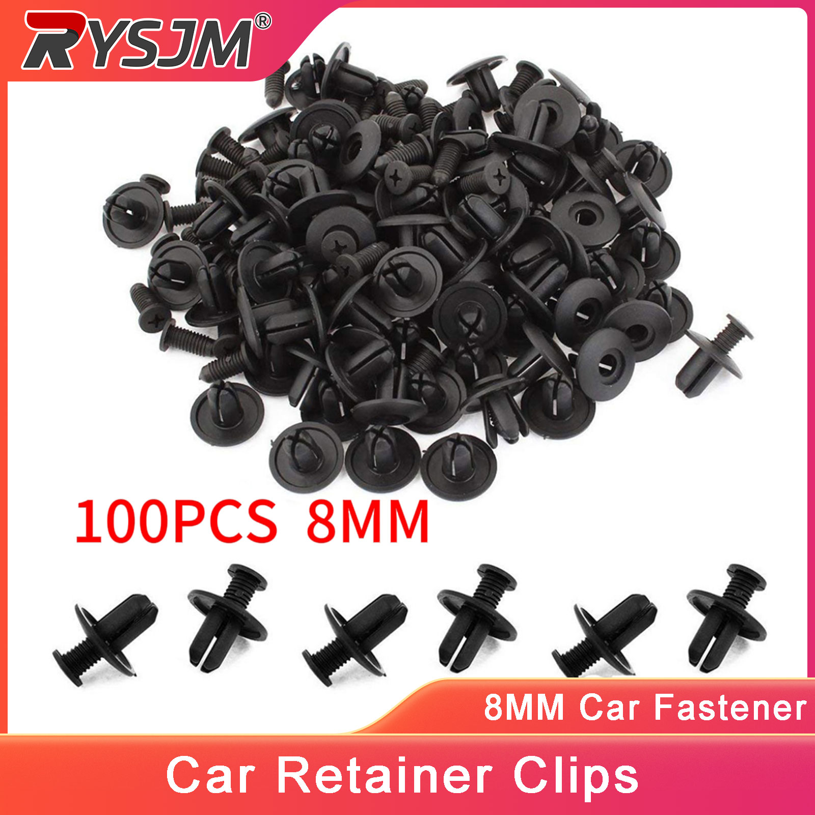 8MM 100 ADET Araba Plastik Per - Lead Screw 8Mm incelemesi ve fiyatı