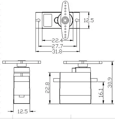Feetech FT90MR 2kg Mikro Helik - Servo 9G incelemesi ve fiyatı