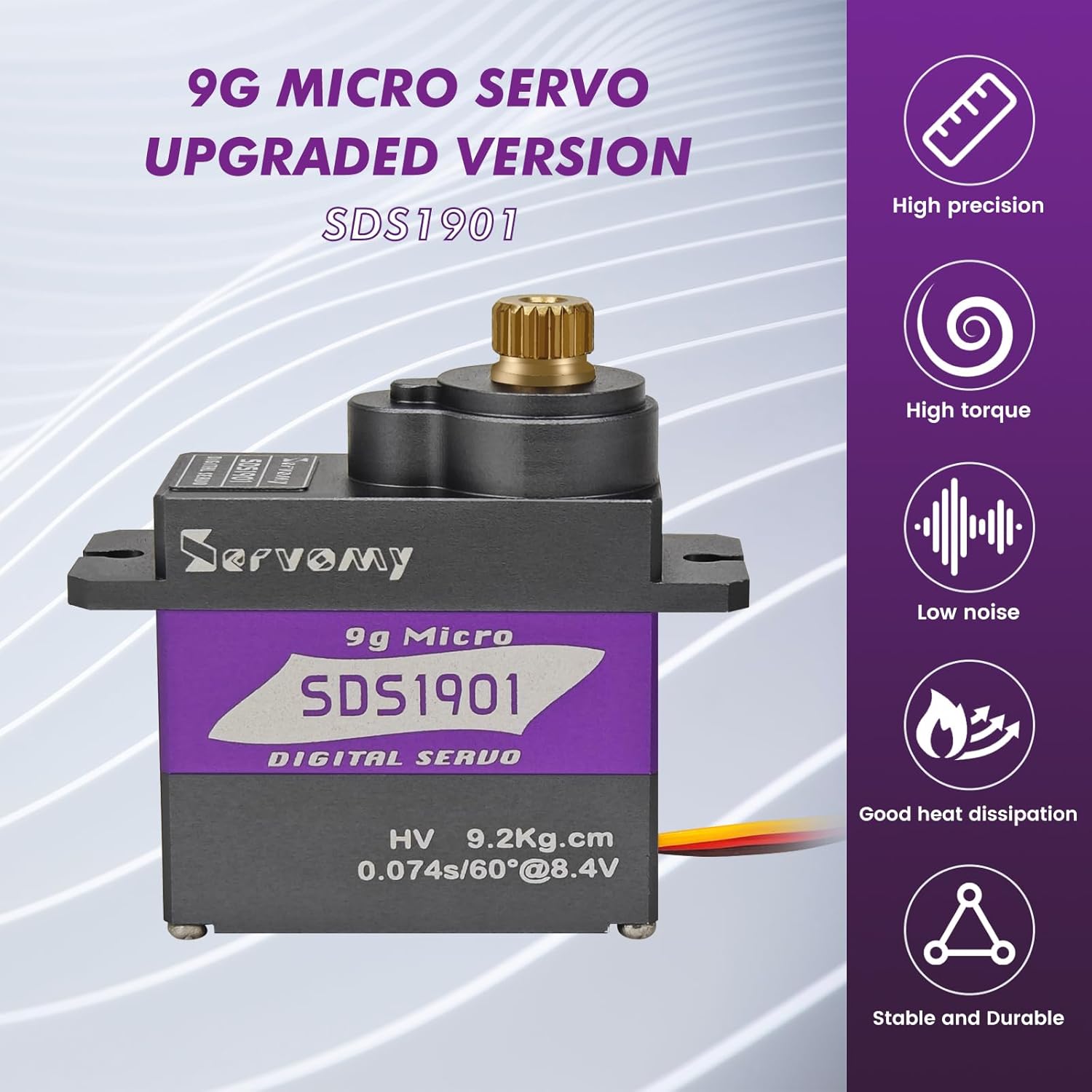 SERVOMY-SDS1901 Dijital 9G Mik - Servo 9G incelemesi ve fiyatı