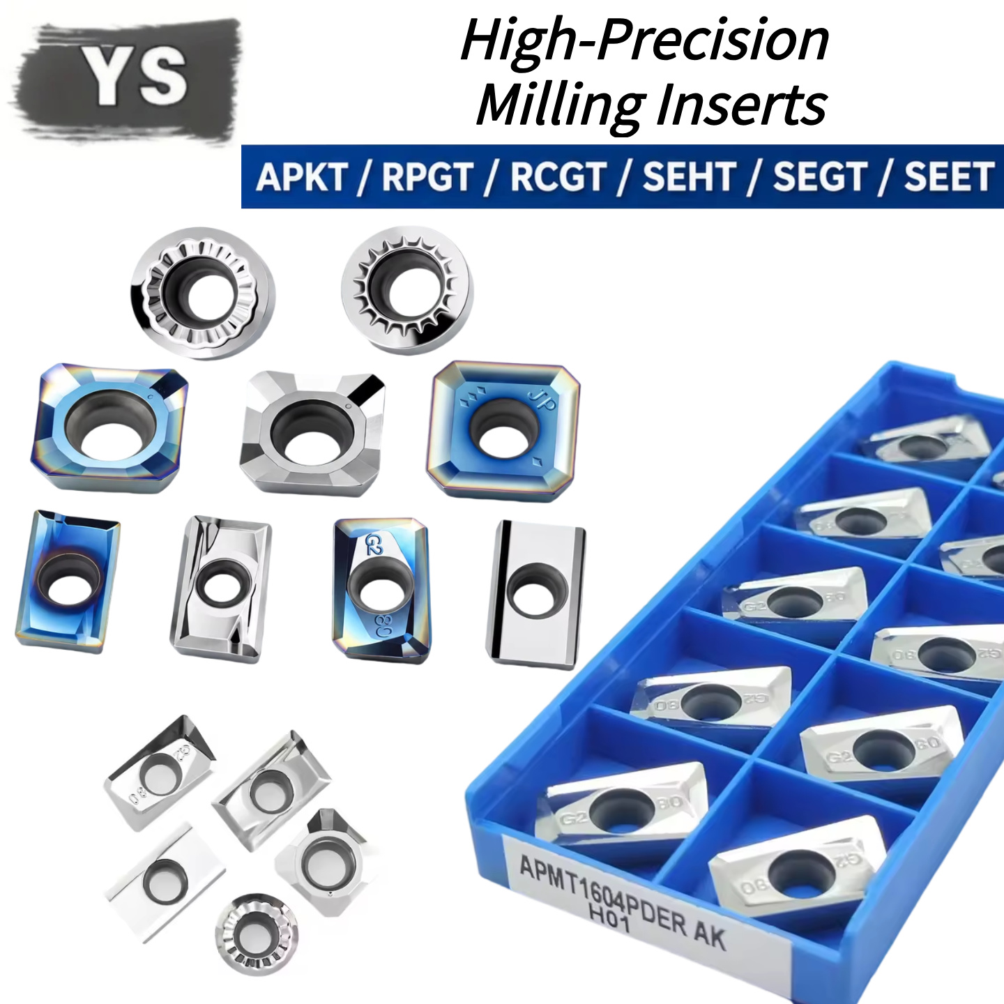 10 adet APKT APGT RCGT SEHT Ka - End Mill incelemesi ve fiyatı