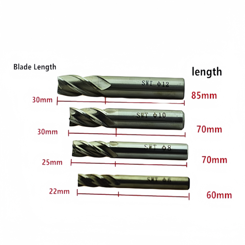 4 adet karbür End Mill HSS 4 f - End Mill Set incelemesi ve fiyatı