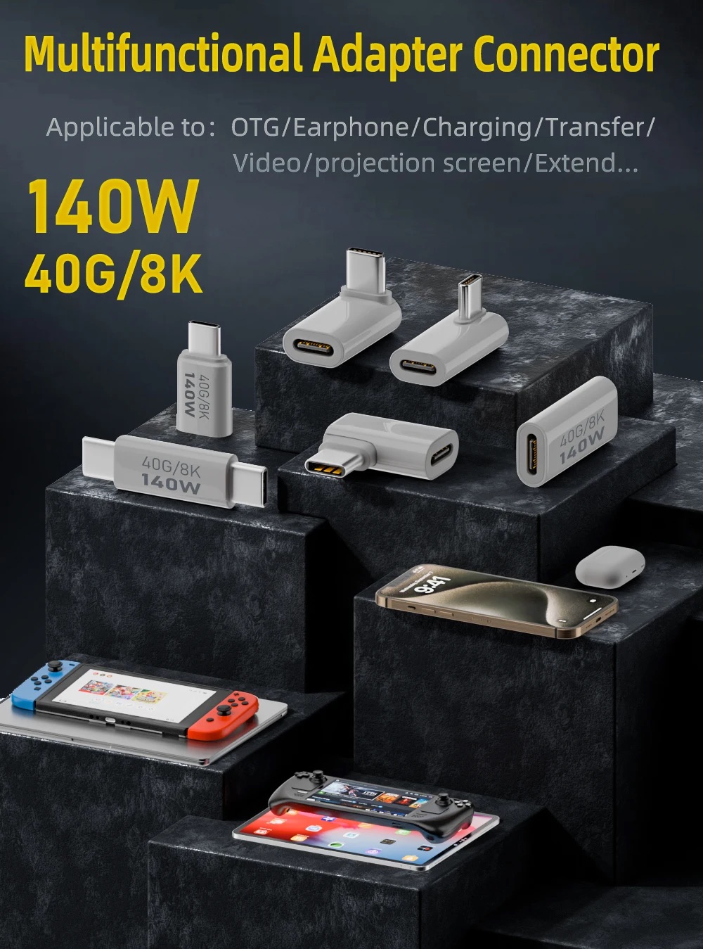 PD140W USB3.1 Tip C'den USB C' - Coupling 8Mm incelemesi ve fiyatı