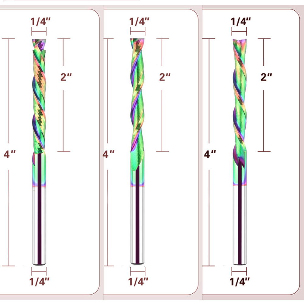 Spiral Sıkıştırma Freze Ucu Ka - Cnc Bits incelemesi ve fiyatı
