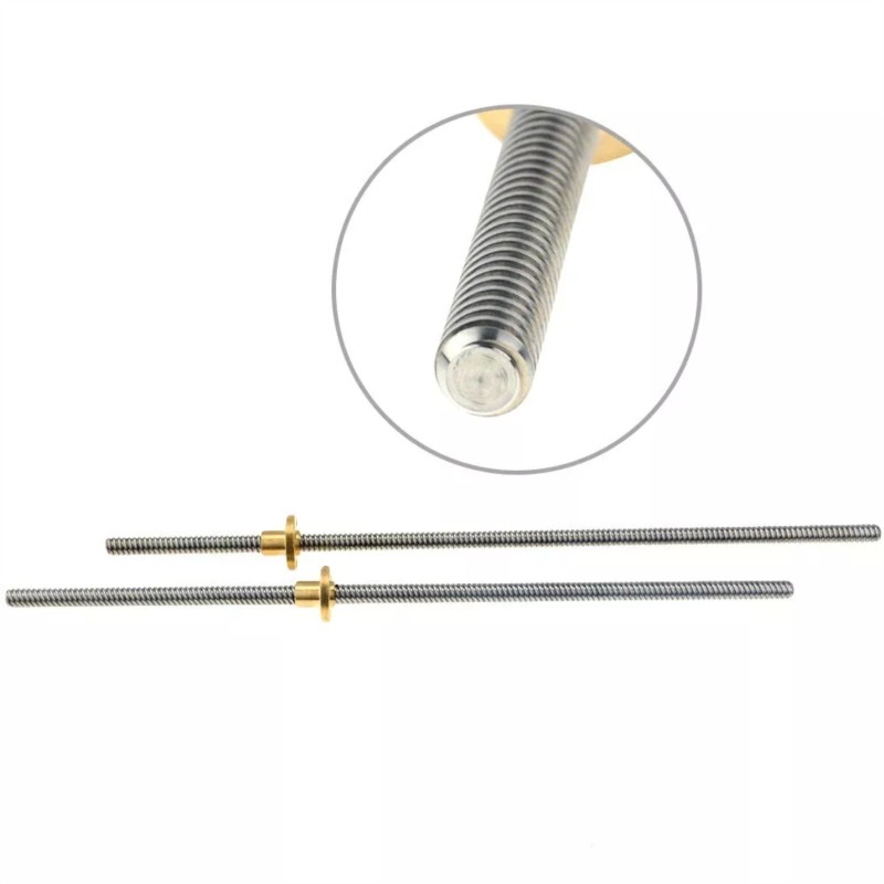 2 ADET T8 Vidalı Mil Tr8 Vidal - Lead Screw 8Mm incelemesi ve fiyatı
