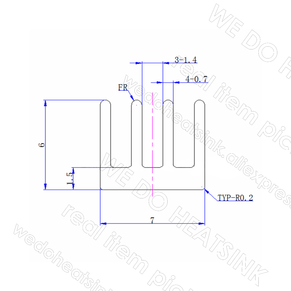 50 adet/lot Küçük DIY 7 / 12 X - Aluminium Extrusion incelemesi ve fiyatı