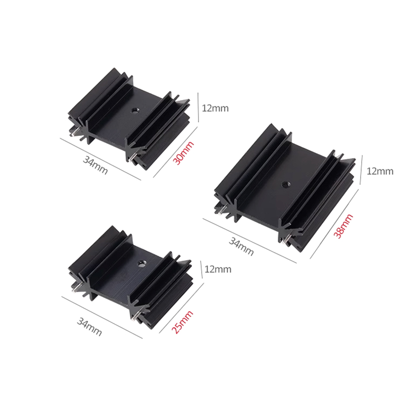 5 adet TO-220 Triode MOS Trans - Aluminium Extrusion incelemesi ve fiyatı